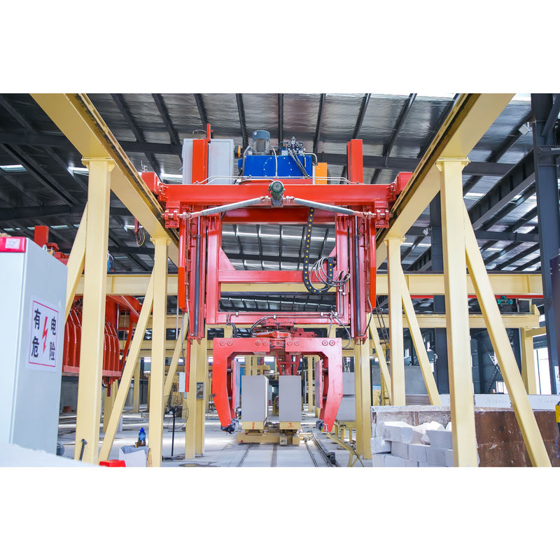 Multi Functional Rotary Crane AAC Block Cutting Machine