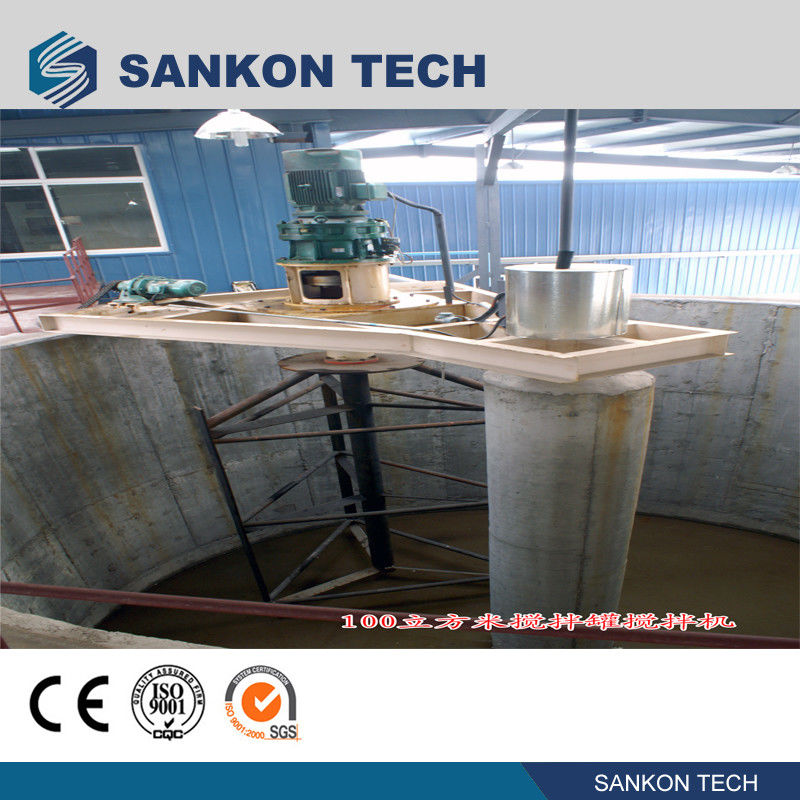 ISO9001 2500kg Six Cube  Slurry Mixer AAC Autoclave